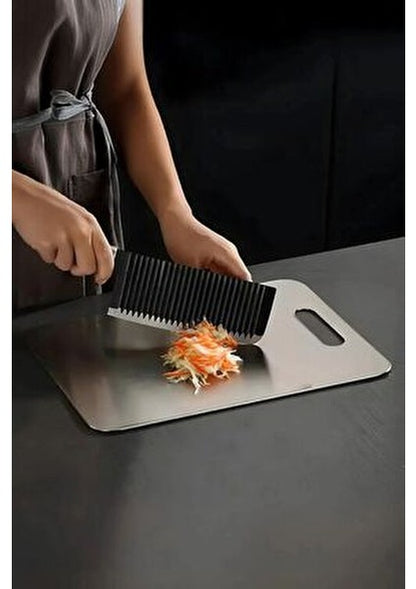 Metal sebze doğrama tahtası